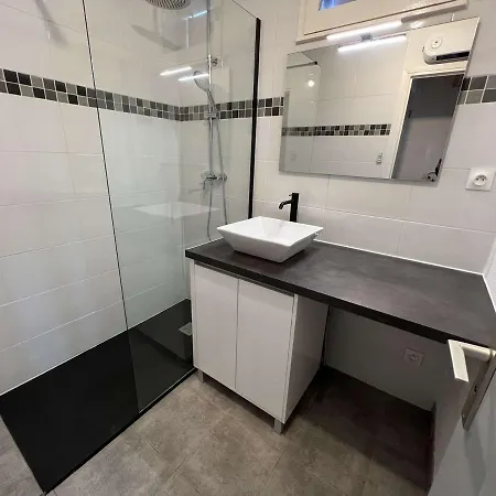 T2 Cabine, Rez-de-jardin, Parking, Lave-linge, Terrasse, Acces A 30m - Fr-1-702-16 アグド
